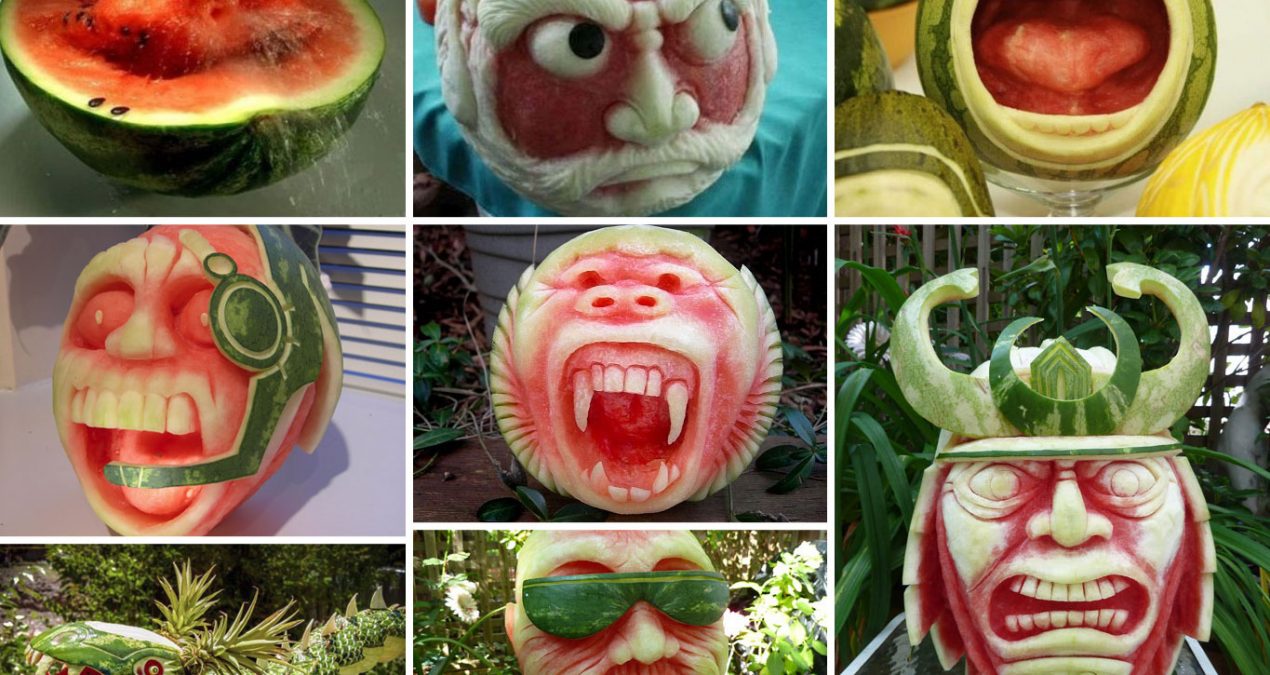 Bizarre Watermelon Art