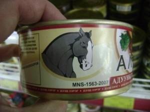 Canned Horse Meat