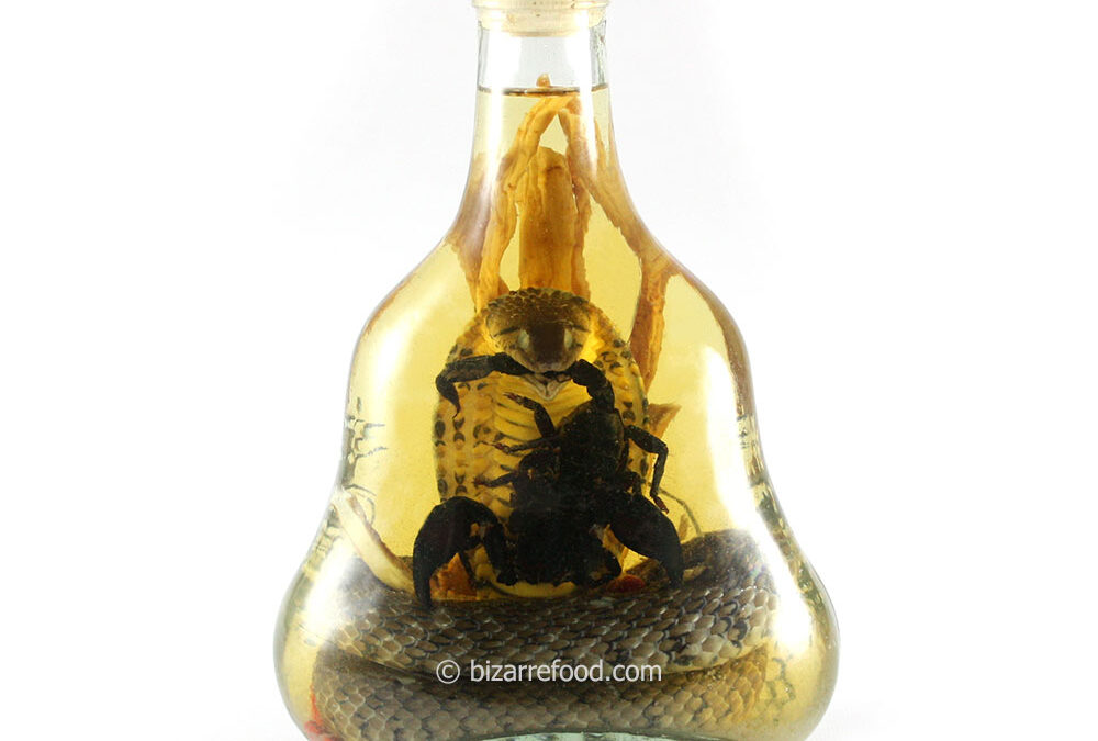 Snake Wine with Scorpion