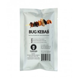 BBQ Flavour 4 Bug Kebab