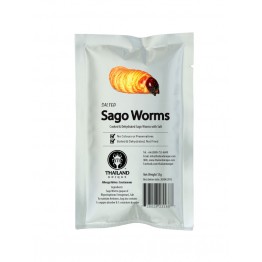 Edible Sago Worm Larvae