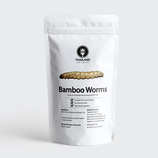 Edible Bamboo Worm Pupae