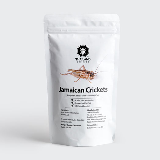 Jamaican Crickets - Gryllus assimilis 15g
